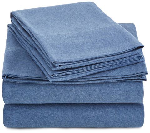 AmazonBasics Heather Džērsija Sheet Set