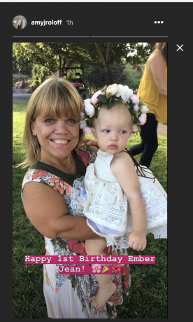 Amy Roloff un gavēņa Jean Roloff