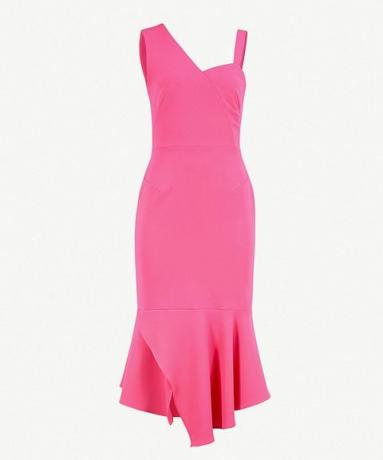 Selfridges rozā kleita